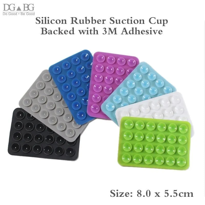 Silicone Suction Pad Phone Holder Self Adhesive Rubber Sucker Holder For VR Mobile Accessories