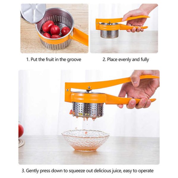 Potato Ricer & Fruit Press Machine